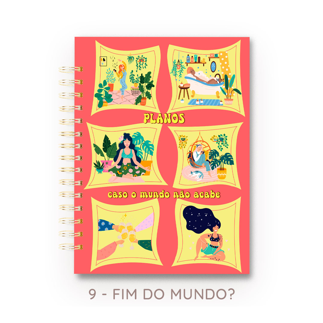 Planner Realize 2025 Fim do mundo